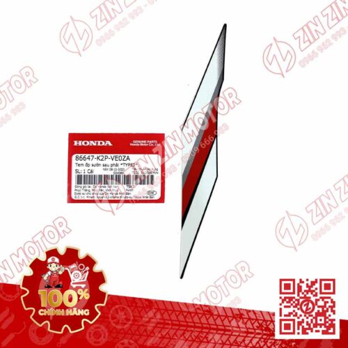 TEM LƯỜN GIỮA WINNER X V4 2024 PHẢI 86647K2PVE0ZA XE TRẮNG ĐEN PHIÊN BẢN TIÊU CHUẨN