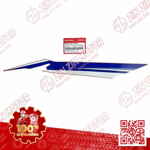 TEM ỐP SƯỜN, BỤNG SAU WINNER X V4 2024 PHẢI 86651K2PVG0ZA XE ĐỎ HRC PHIÊN BẢN THỂ THAO