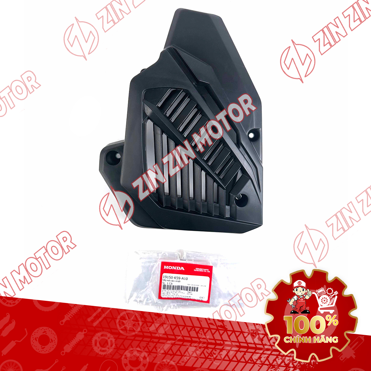19150-K59-A10 NHỰA NHÁM ỐP KÉT NƯỚC VA17 VA18 VA125 K2V VN 111