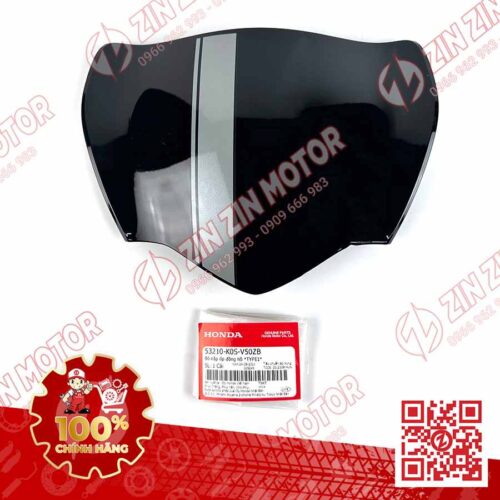Nắp Ốp Đồng Hồ, Mão Chắn Gió SH  2021, SH150i Xám Xi Măng 53210K0SV50ZB