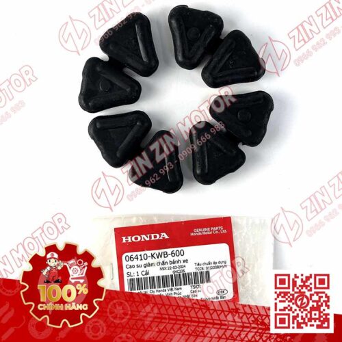 CAO SU GIẢM CHẤN, CAO SU ĐÙM FUTURE 125 MẬP, FUTURE FI 125, FUTURE BXC 125 2014 2015 2016 2017 , WAVE RSX 2019 - 2023 WAVE ALPHA 2017 - 2025, WAVE BLADE 110 06410KWB600  CHÍNH HÃNG