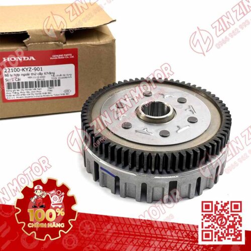 BỘ LY HỢP NGOÀI THỨ CẤP FUTURE 125 MẬP, FUTURE FI 125, FUTURE BXC 125 2014 2015 CHÍNH HÃNG