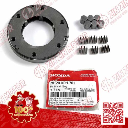ĐĨA BI KHỞI ĐỘNG, THỚT ĐỀ FUTURE 125 MẬP, FUTURE FI 125, FUTURE BXC 125 2014 2015 2016 2017 , WAVE RSX 2019 2020 2021 2022 2023 , WAVE ALPHA 2017 - 2023 2024 - 2025, WAVE BLADE 110 28120KPH701 CHÍNH HÃNG