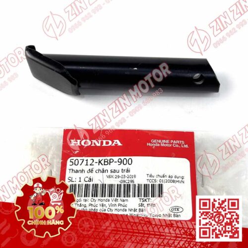 THANH ĐỂ CHÂN SAU FUTURE 125 MẬP, FUTURE FI 125, FUTURE BXC 125 2014 2015 2016 2017 , WAVE RSX 2019 2020 2021 2022 2023 , WAVE ALPHA 2017 - 2023 2024 - 2025 BÊN TRÁI, WAVE BLADE 110 50712KBP900 CHÍNH HÃNG