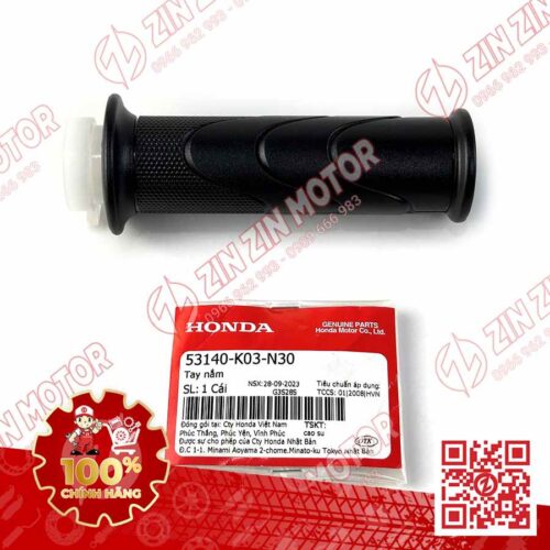 BAO TAY  FUTURE 125 FI LED 2018 - 2024+, WAVE 125I LED 2018 - 2024+ ,  WAVE RSX 2019 2020 2021 2022 2023 BÊN PHẢI 53140K03N30 CHÍNH HÃNG