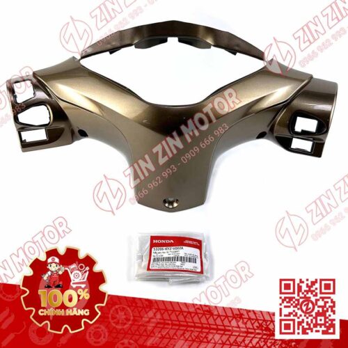 NẮP SAU TAY LÁI, BỢ CỔ SAU FUTURE 125 MẬP, FUTURE 125 FI, FUTURE BXC 2014 2015 NÂU VÀNG 53206-KYZ-V00ZA