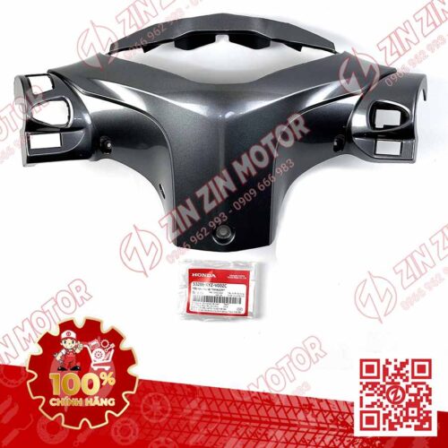 NẮP SAU TAY LÁI, BỢ CỔ SAU FUTURE 125 MẬP, FUTURE 125 FI 2016 2017 XÁM GHI 53206-KYZ-V00ZC