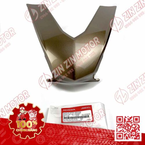 BỘ ỐP TRƯỚC TRÊN, MẶT NẠ NHỎ FUTURE 125 MẬP, FUTURE 125 FI, FUTURE BXC 2014 2015 2016 2017 NÂU VÀNG 64313-KYZ-G00ZA