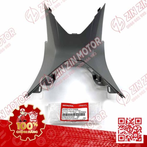 NHỰA NHÁM ỐP THÂN GIỮA PHÍA TRƯỚC FUTURE 125 FI,  XE FUTURE LED XÁM 64350K73V40ZB