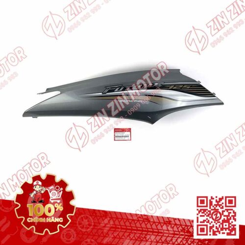 BỤNG SAU PHẢI, ỐP SƯỜN FUTURE 125 MẬP, FUTURE 125 FI 2016 2017 XÁM GHI 64600-K73-V00ZB