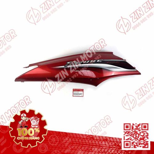 BỤNG SAU PHẢI, ỐP SƯỜN FUTURE 125 MẬP, FUTURE 125 FI 2016 2017 ĐỎ XÁM 64600-K73-V00ZC