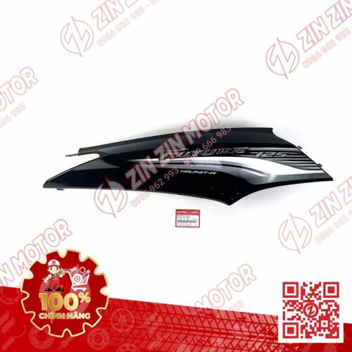 BỤNG SAU PHẢI, ỐP SƯỜN FUTURE 125 MẬP, FUTURE 125 FI 2016 2017 ĐEN XÁM 64600-K73-V00ZF