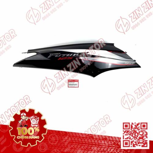 BỤNG SAU PHẢI, ỐP SƯỜN FUTURE 125 MẬP, FUTURE 125 FI 2014 2015 ĐEN ĐỎ 64600-KYZ-G00ZC