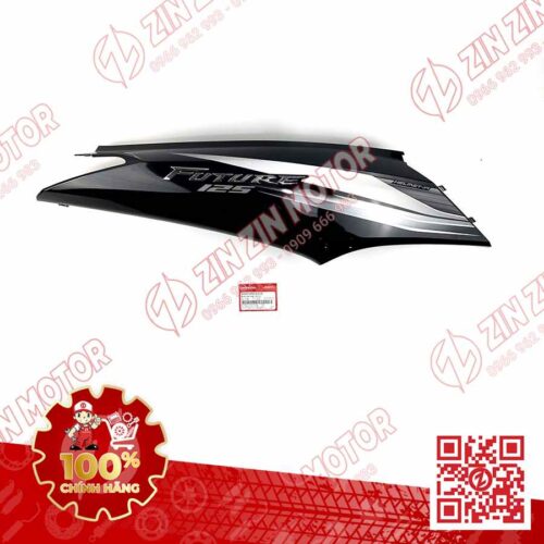 BỤNG SAU PHẢI, ỐP SƯỜN FUTURE 125 MẬP, FUTURE BXC 2014 2015 ĐEN GHI 64600-KYZ-V90ZE