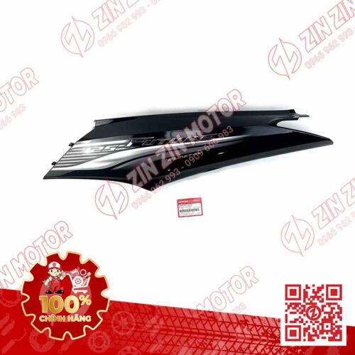BỤNG SAU TRÁI, ỐP SƯỜN FUTURE 125 MẬP, FUTURE 125 FI 2016 2017 ĐEN XÁM 64650-K73-V00ZF
