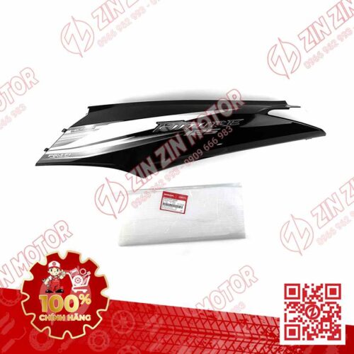 BỤNG SAU TRÁI, ỐP SƯỜN FUTURE 125 MẬP, FUTURE 125 FI 2014 2015 ĐEN NHÁM 64650-KYZ-G00ZE