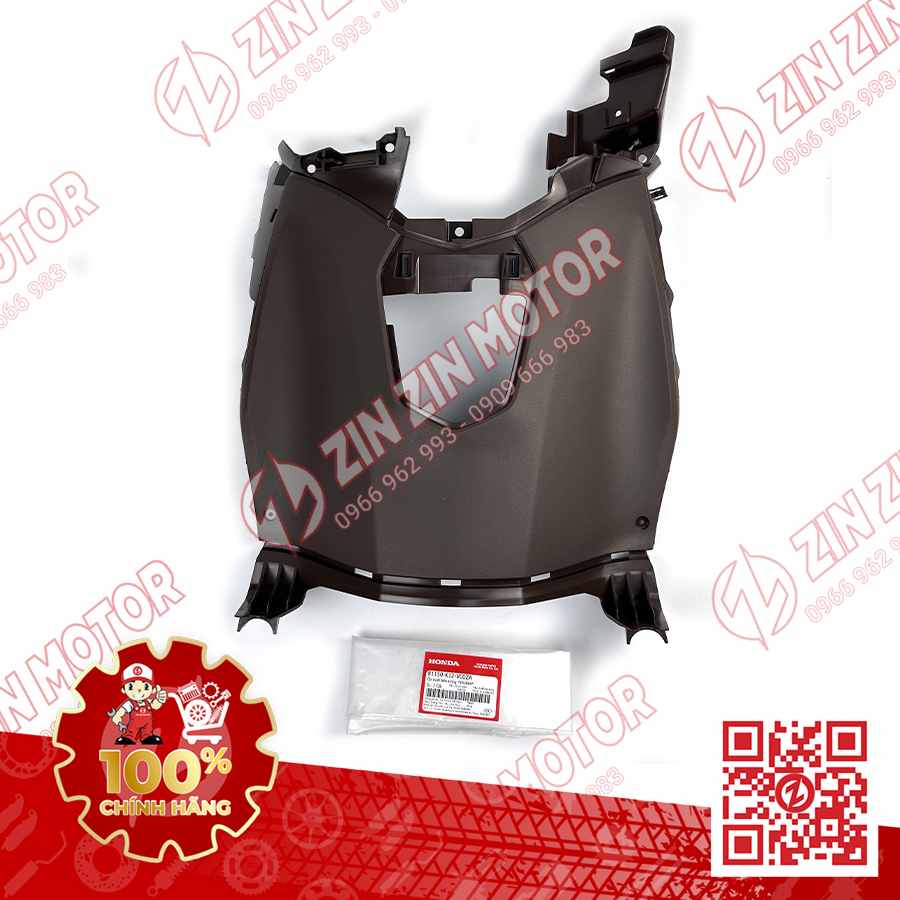 NHỰA NHÁM ỐP DƯỚI BÊN TRONG, ỐP DƯỚI Ổ KHÓA XE LEAD 2017 2018 2019 2020 2021 MÀU NÂU 81150K12V00ZA CHÍNH HÃNG