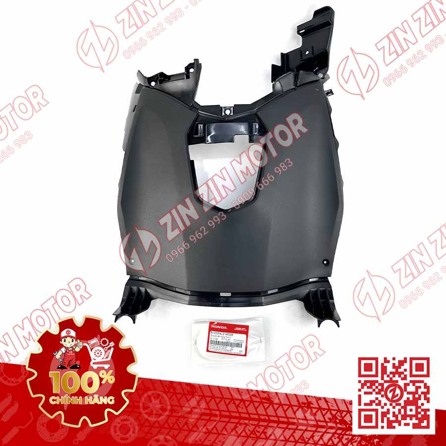 NHỰA NHÁM ỐP DƯỚI BÊN TRONG, ỐP DƯỚI Ổ KHÓA XE LEAD 2017 2018 2019 2020 2021 MÀU ĐEN 81150K12V00ZB CHÍNH HÃNG