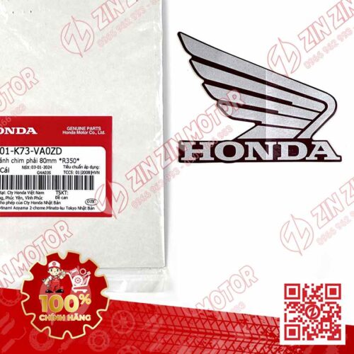 TEM CÁNH CHIM HONDA XE FUTURE 125 FI, FUTURE LED ĐỎ 2022 2023 BÊN PHẢI 86201K73VA0ZD