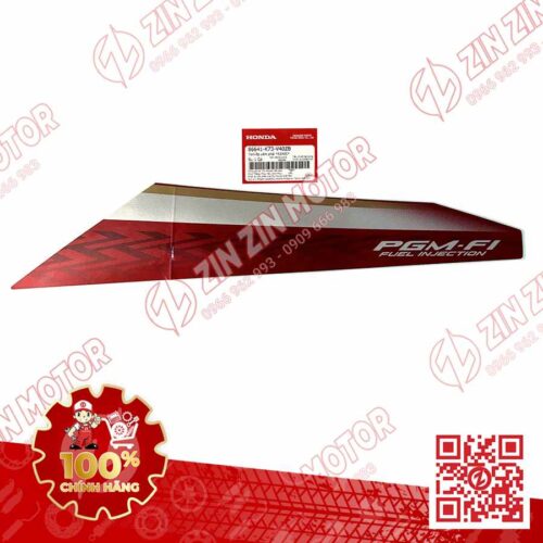 TEM CÁNH YẾM FUTURE 125 FI, FUTURE LED 2018 ĐỎ ĐEN BẢN VÀNH NAN HOA BÊN PHẢI 86641K73V40ZB