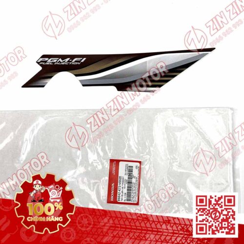 TEM CÁNH YẾM XE FUTURE 125 MẬP, FUTURE FI 125 2016 2017 TRÁI NÂU VÀNG CHÍNH HÃNG