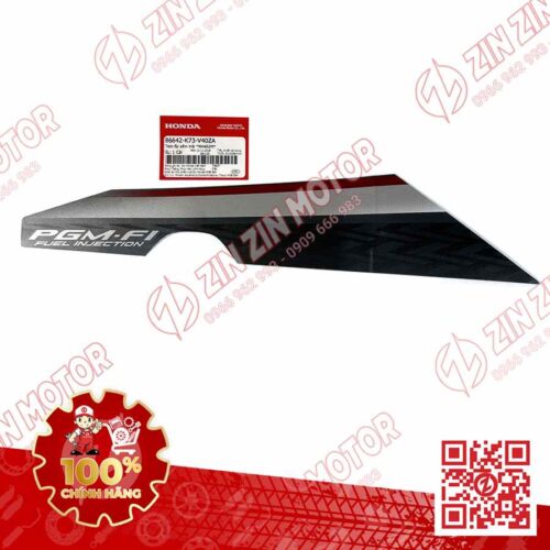 TEM CÁNH YẾM FUTURE 125 FI, FUTURE LED 2018 BẠC ĐEN BẢN VÀNH NAN HOA BÊN TRÁI 86642K73V40ZA