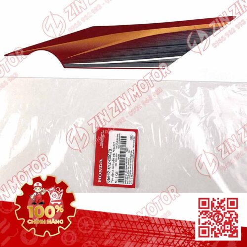 TEM CÁNH YẾM XE FUTURE 125 MẬP, FUTURE FI 125, FUTURE BXC 125 2014 2015 TRÁI ĐỎ ĐẬM CHÍNH HÃNG