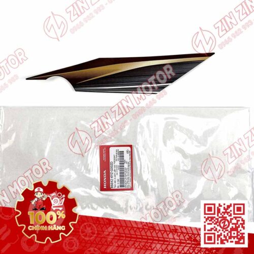 TEM CÁNH YẾM XE FUTURE 125 MẬP, FUTURE FI 125, FUTURE BXC 125 2014 2015 TRÁI NÂU VÀNG CHÍNH HÃNG