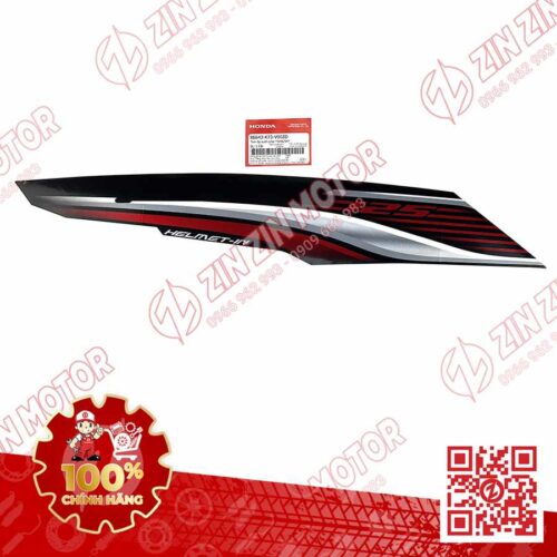 TEM BỤNG SAU, TEM ỐP SƯỜN FUTURE 125 MẬP, FUTURE FI 125 2016 2017 PHẢI ĐEN ĐỎ XÁM CHÍNH HÃNG