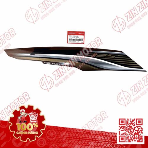 TEM BỤNG SAU, TEM ỐP SƯỜN FUTURE 125 MẬP, FUTURE FI 125 2016 2017 PHẢI NÂU VÀNG CHÍNH HÃNG
