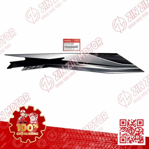 TEM BỤNG SAU, TEM ỐP SƯỜN FUTURE 125 MẬP, FUTURE BXC 125 2014 2015 PHẢI ĐEN GHI CHÍNH HÃNG
