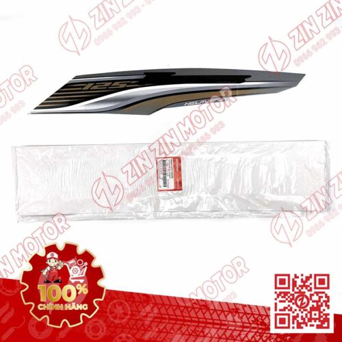 TEM BỤNG SAU, TEM ỐP SƯỜN FUTURE 125 MẬP, FUTURE FI 125 2016 2017 TRÁI XÁM GHI CHÍNH HÃNG