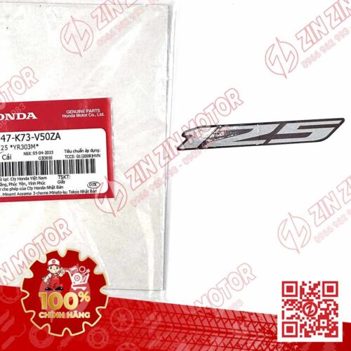 MÁC 125, TEM CHỮ 125 XE FUTURE 125 FI, FUTURE LED TYPE4 86647K73V50ZA