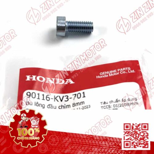 BU LÔNG CHÌM PHUỘC TRƯỚC FUTURE 125 MẬP, FUTURE FI 125, FUTURE BXC 125 2014 2015 2016 2017 ; WAVE RSX 2019 2020 2021 2022 2023 , WAVE ALPHA 2017 - 2023 2024 - 2025, WAVE BLADE 110 90116KV3701 CHÍNH HÃNG