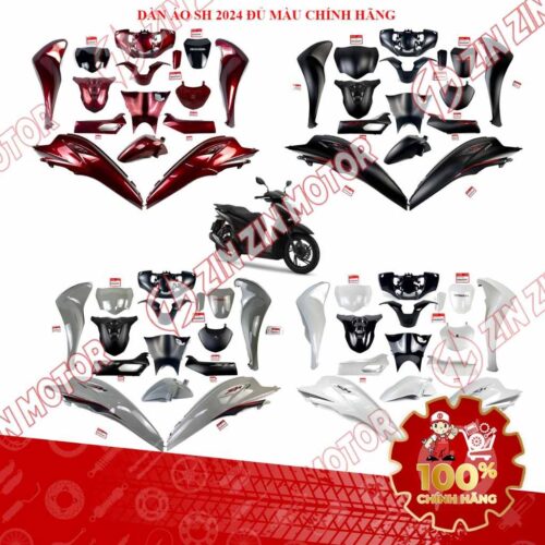 DÀN ÁO SH 2024 SH 160i, SH 125i, DÀN ÁO XE SH160i, DÀN ÁO SH125i 2024 CHÍNH HÃNG