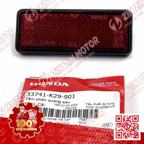 Tấm Phản Quang Sau SH 2020 - 2024, SH Mode, Lead 2017 - 2024, Vision 2015 - 2024 33741K29901 Chính Hãng