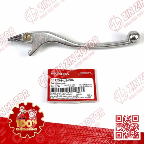 Tay Phanh Phải, Tay Thắng SH 2017 - 2023+, SH160i 2023+, SH 150i 2017 - 2022, SH 125i 2017 - 2023+ 53175K04931 Chính Hãng Honda