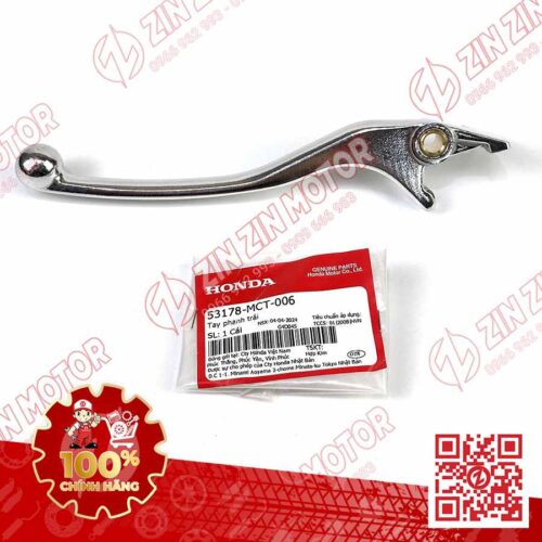 Tay Phanh Trái, Tay Thắng SH 2017 - 2023+, SH160i 2023+, SH 150i 2017 - 2022, SH 125i 2017 - 2023+, PCX 160, PCX 150 53178-MCT-006 Chính Hãng Honda
