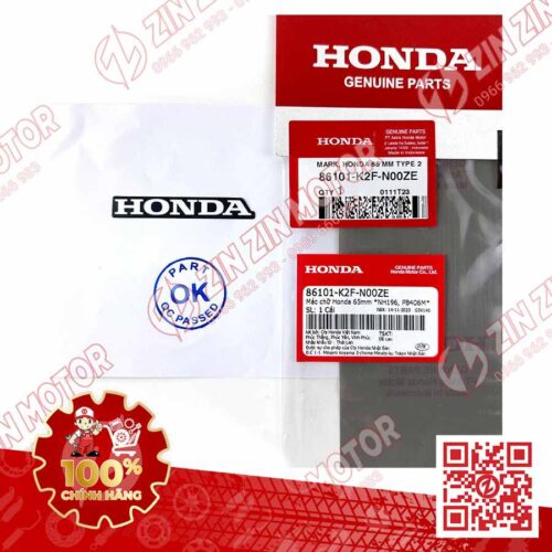 TEM HONDA 65MM VARIO 125 2023 2024 86101K2FN00ZE CHÍNH HÃNG