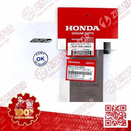 TEM IDLING STOP VARIO 125 2023 2024 86641K59A80ZA CHÍNH HÃNG