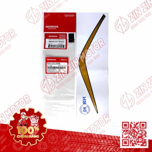 TEM CÁNH YẾM VARIO 125 2023 2024 PHẢI DƯỚI VÀNG 86644K2VN40ZA CHÍNH HÃNG