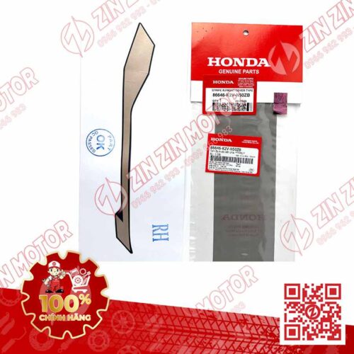 TEM MẶT NẠ VARIO 125 2023 2024 PHẢI VÀNG 86646K2VN50ZB CHÍNH HÃNG