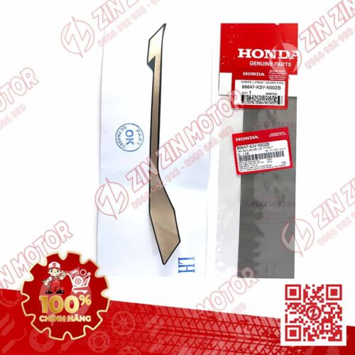 TEM MẶT NẠ VARIO 125 2023 2024 TRÁI VÀNG 86647K2VN50ZB CHÍNH HÃNG