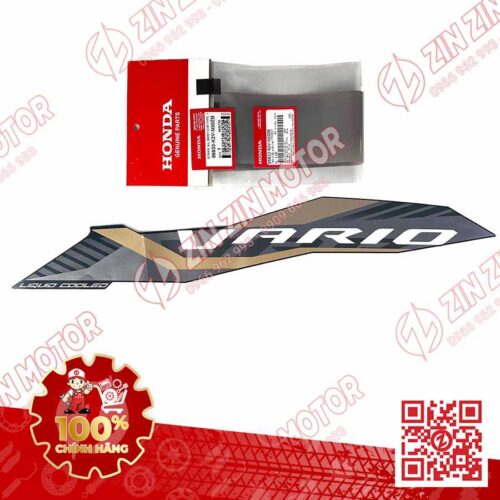 TEM CHỮ VARIO DÁN ỐP SƯỜN VARIO 125 2023 2024 TRÁI 86833K2VN50ZB CHÍNH HÃNG