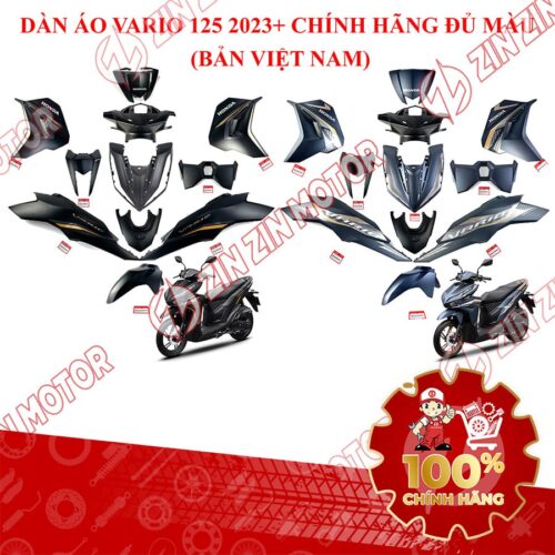 DÀN ÁO VARIO 125 2023 2024 (K2V) CHÍNH HÃNG