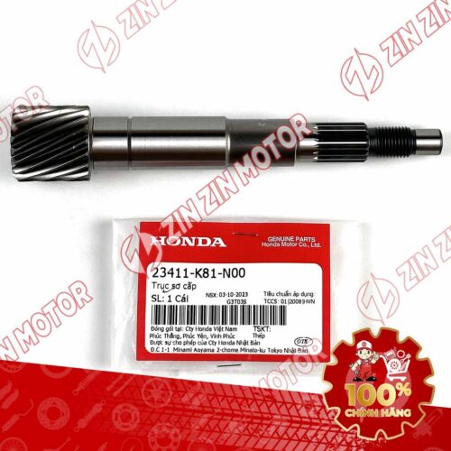 TRỤC SƠ CẤP 18T, CỐT LÁP VISION 2014 2015 2016 2017 2018 2019 2020 23411K81N00 CHÍNH HÃNG