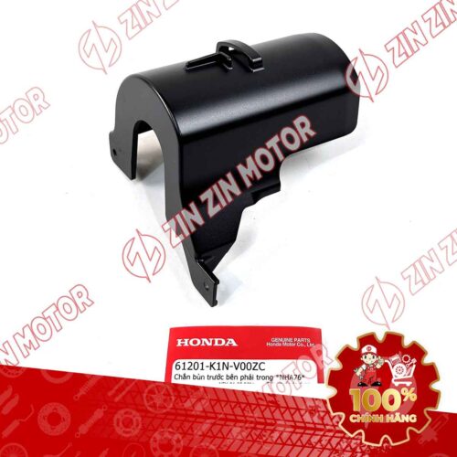 CHẮN BÙN TRƯỚC PHÍA TRONG, CHỤP PHUỘC SH MODE 2020 2021 2022 2023 2024 ĐEN NHÁM BÊN PHẢI 61201K1NV00ZC CHÍNH HÃNG