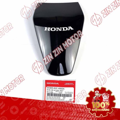 MẶT NẠ NHỎ VISION 2021 2022 2023 2024 ĐEN BÓNG (CHỮ HONDA TRẮNG) 64305K2CV00ZA CHÍNH HÃNG