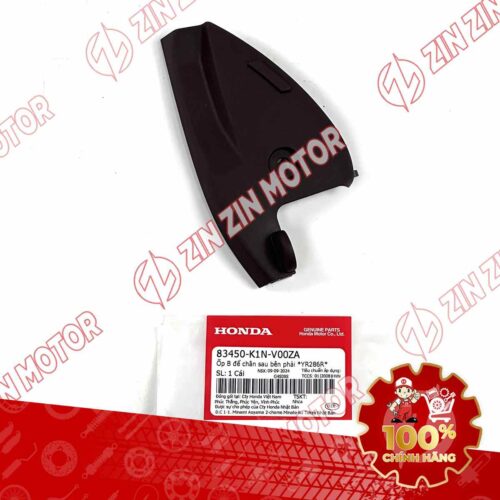 ỐP GÁC CHÂN SAU SH MODE 2020 2021 2022 2023 2024 PHẢI NÂU 83450K1NV00ZA CHÍNH HÃNG