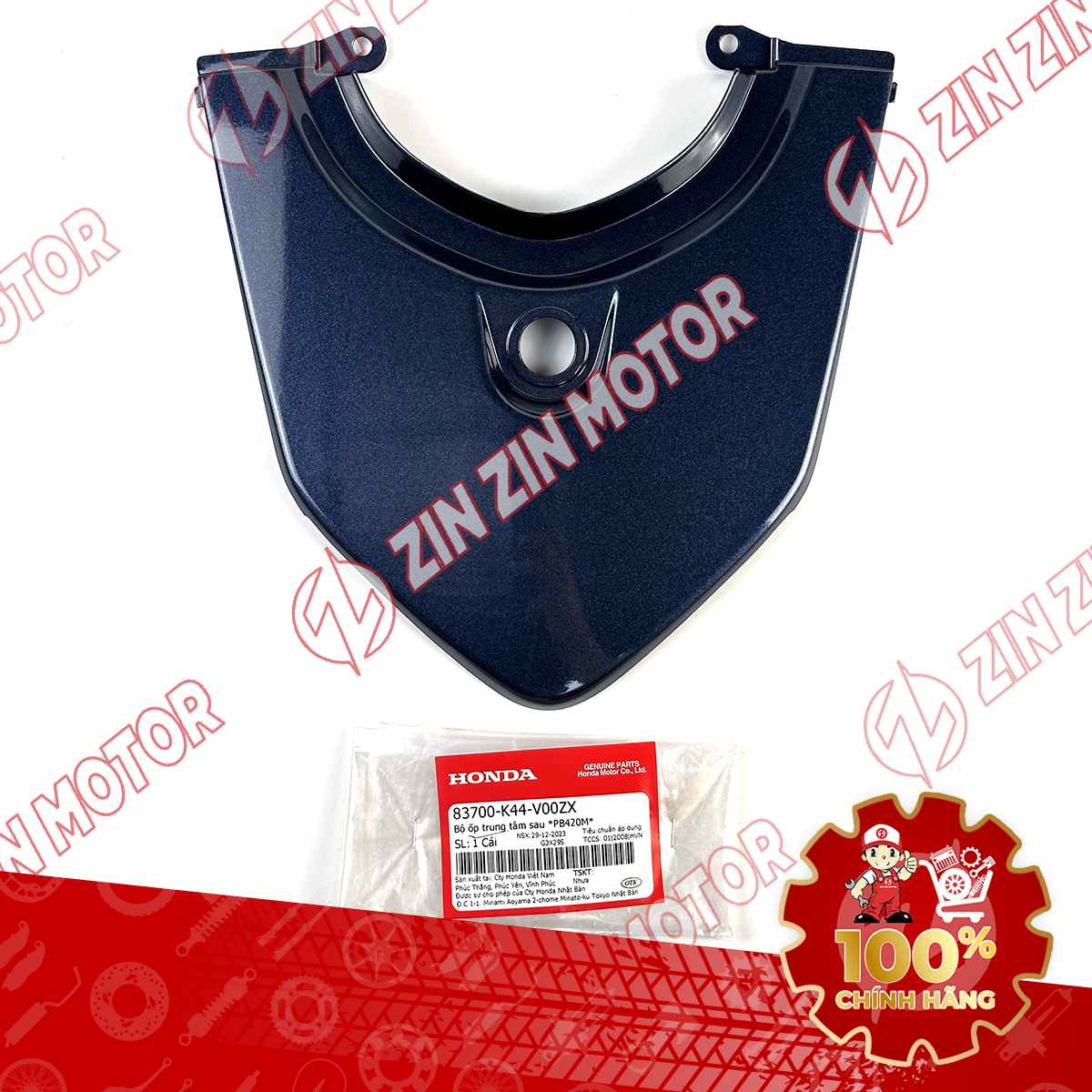 MU RÙA, NẮP ỐP ĐUÔI SAU VISION 2014 2015 2016 2017 2018 2019 2020 XANH ĐÁ *PB420M* 83700K44V00ZX CHÍNH HÃNG